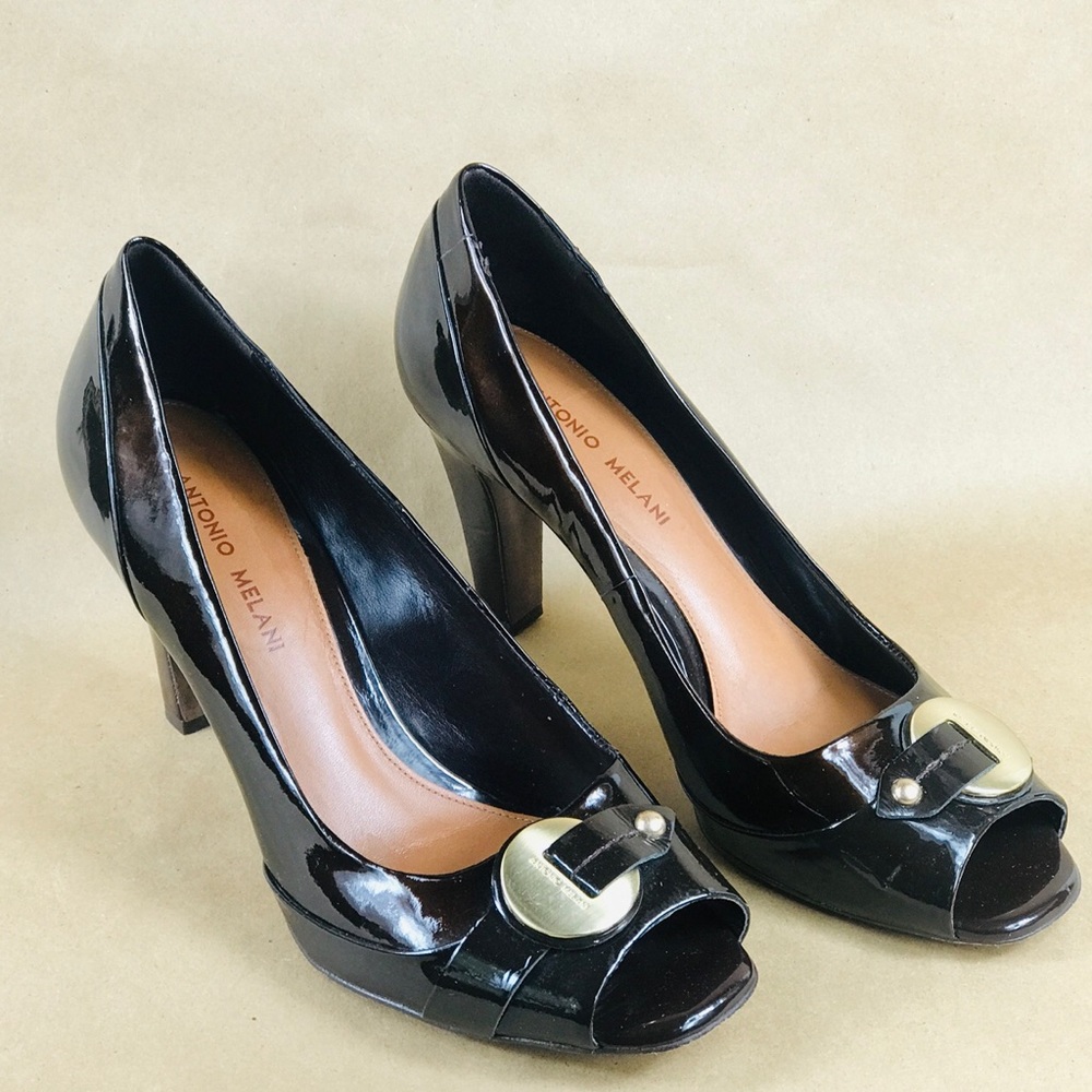 Antonio Melani Open Toe Heel Size 10M